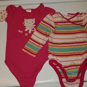 6-12 Longsleeve Bodysuits
